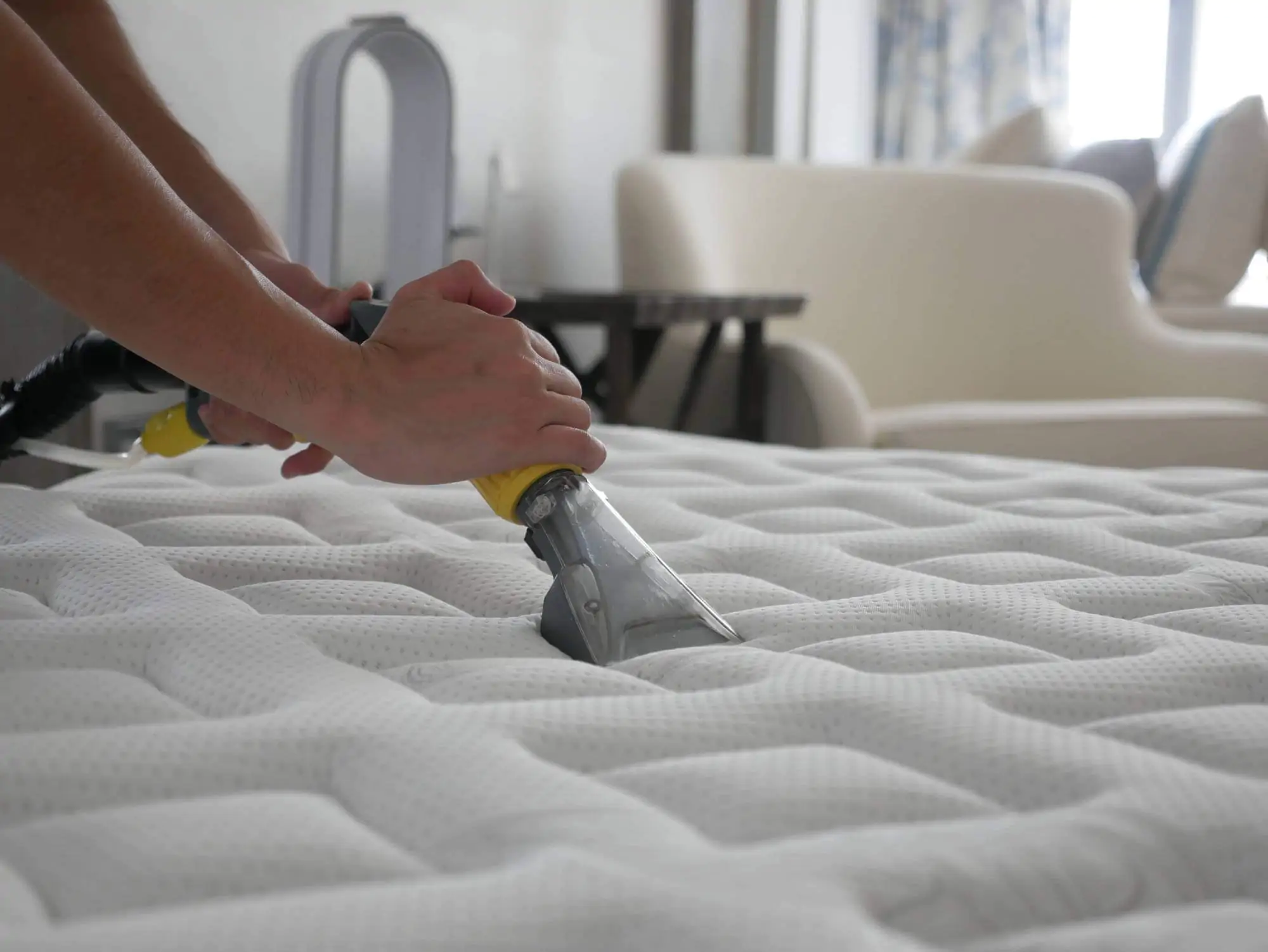 Mattress deep cleaning and UV sanitisation