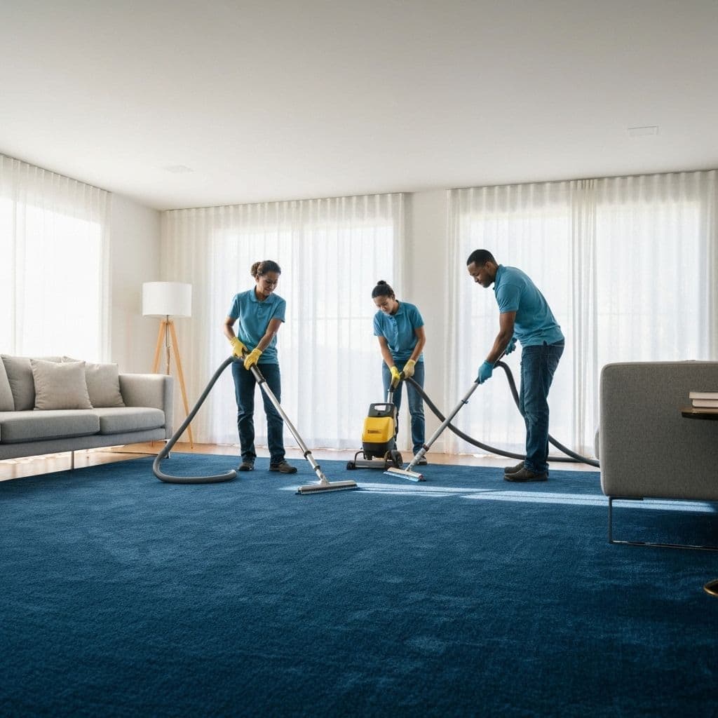 Professional carpet cleaning service